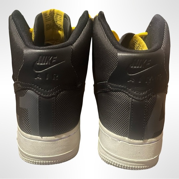 Size 9 -‎ Nike Air Force 1 \'07 High Yellow Ochre Yellow And Black main image 7